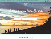 Tablet Screenshot of blog-trotteuses.com